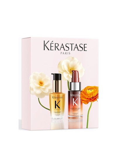 Mini Hero Duo Spring Set - Parlak Ve Kuru Saçlar İçin Hediye Seti - Nutritive 8h Magic Night Serum Ve Elixir Ultime Hair Oil