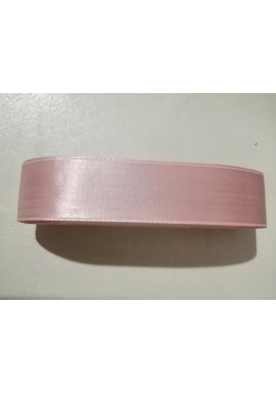 Abarta Saten Kurdele %100 Polyester-30mm 3cm -pudra -5.77metre 3 CM