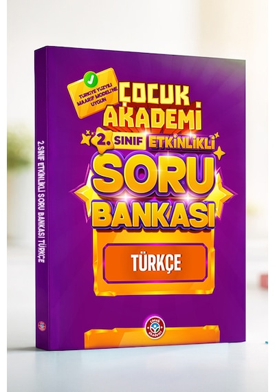 2. Sınıf Etkinlikli Soru Bankası Türkçe Kitabı