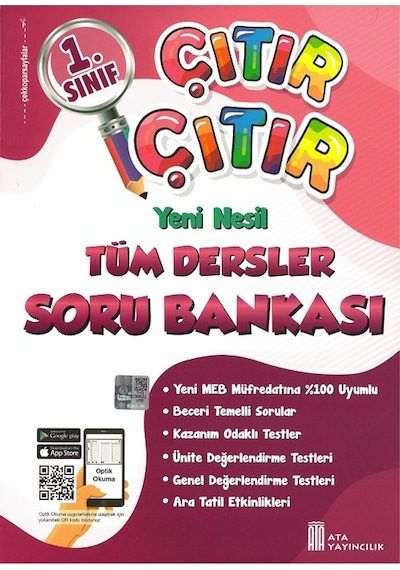 1.sınıf Eğlenceli Yaz Tatil Seti Çıtır Soru Bankası + Okuduğumu Anlıyorum+ Bil Bul +dikkat Ve Zeka