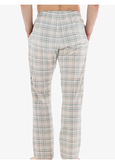 Erkek Pijama Takımı 40889 - Ekose Desenli