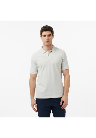 Nautica Erkek Gri Regular Fit Polo Yaka T-shirt Düz K65002t Gri