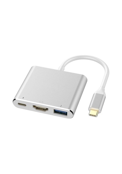 Apple Uyumlu MacBook Matebook Switch Tablet Telefon Hdmi Usb 3.0 Pd Şarj Type-c Çevirici