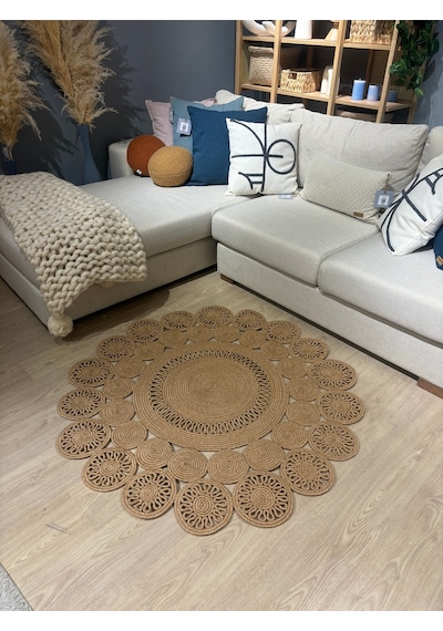 Mavaux Marguerite Trikot Papatya Model Kilim Bej