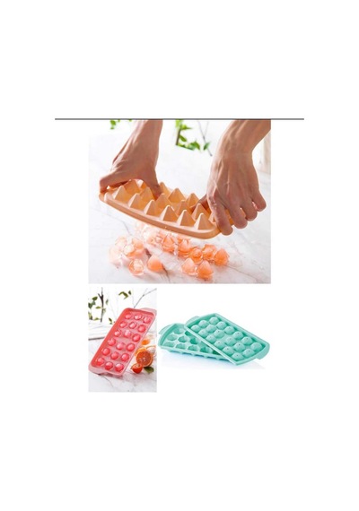 Elmas Şeklinde Buz Kalıbı 18'li 23 X 13 Plastik Plastik Diğer