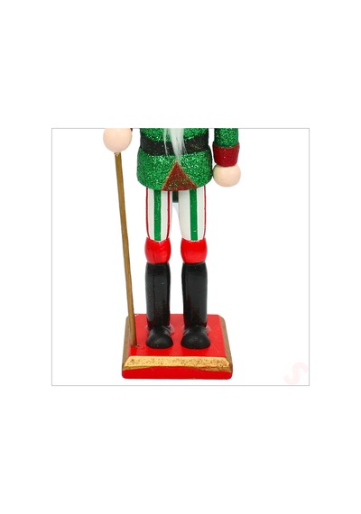 Kurşun Asker, Ahşap Fındıkkıran 18cm - Mızraklı
