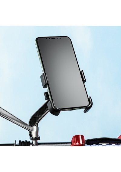 Nukrotech Gkn53 Motosiklet Ayna Aparatlı Telefon Tutacağı