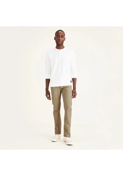 Dockers Smart 360 Comfort Knit Slim Fit Erkek Chino Pantolon A141900000 Bej