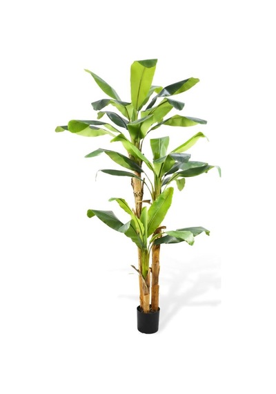 Yapay Ağaç Dev Muz Ağacı Yapay Starliçe 280cm 3 Gövdeli
