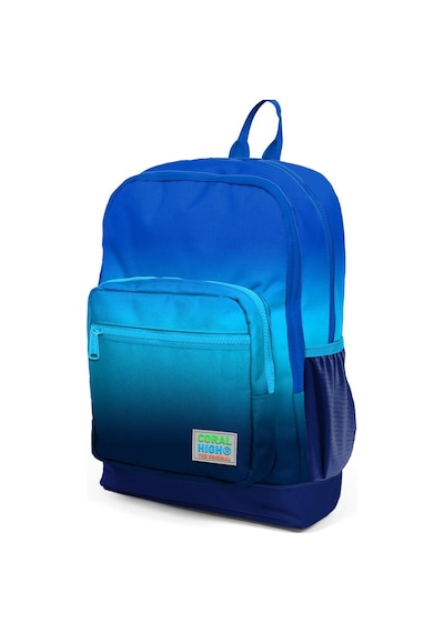 Coral High Kids Lacivert Mavi Renk Geçişli Dört Bölmeli Okul Sırt Çantası 23745