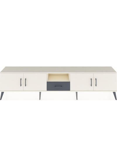 Arges Tv Ünitesi 3 Raflı Tek Çekmeceli 4 Kapaklı 220x30x51 Aytaşı-aytaşı/antrasit Aytası/antrasıt - Aytası Arges Tv Ünitesi 3 Raflı Tek Çekmeceli 4 Kapaklı 220x30x51 Aytaşı-aytaşı/antrasit Aytası/antrasıt - Aytası