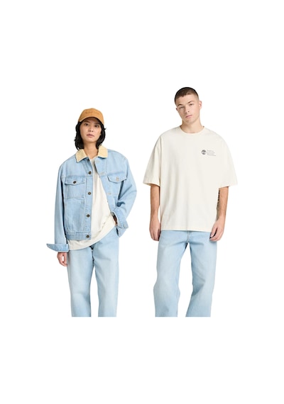 B0a5m8rcm91-r Timberland Archive Boot" Tee Erkek Krem B0a5m8rcm91-r