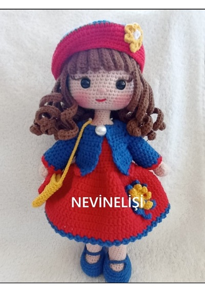 Amigurumi Nehir Bebek Çok Renkli