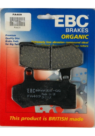 Ebc Fa409 2006-2009 Harley-Davidson VRSC V-Rod Arka Fren Balatası