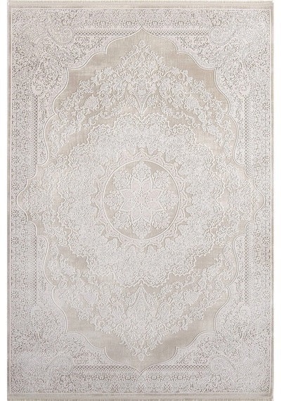 Hoom Rugs Natural 1713 Kahverengi Klasik Salon Halısı Kahve Krem