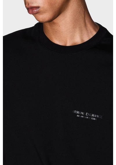 Armani Exchange Erkek T Shirt Xm001281 Af10361 Uc001 Siyah Siyah