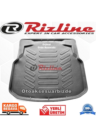 Mercedes C180 3D Bagaj Havuz Paspası W204 2007-2014 Arası Rizline N11.12061