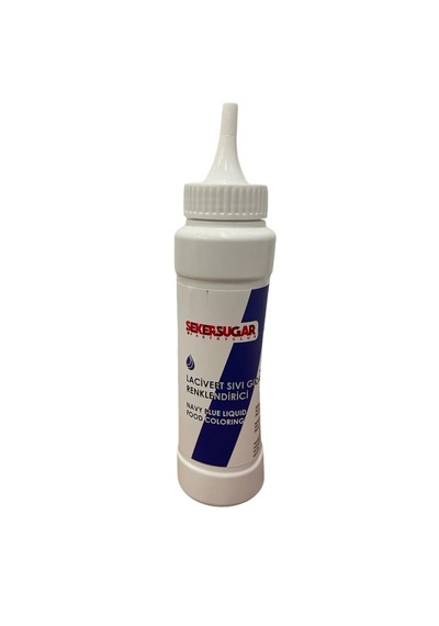 Şeker Sugar Sıvı Gıda Renklendirici Lacivert 250 ML