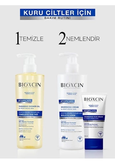 Bioxcin Atocare Atopiye Eğilimli Ciltler için Onarıcı Krem 500 ML