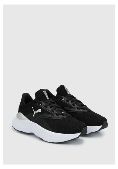 Puma 31016001 Softrıde Mayve Wns Black Whıte Kadın Sneaker Siyah