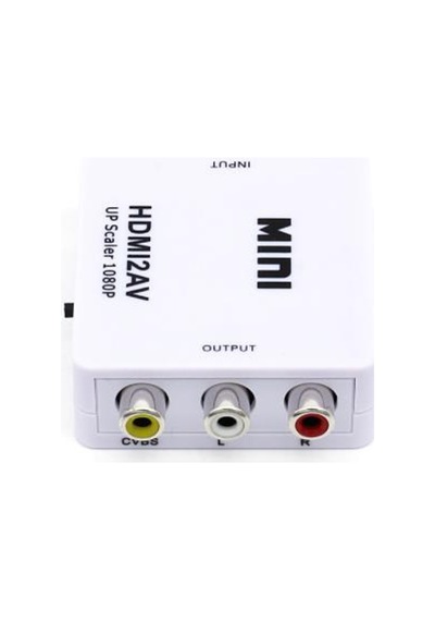 Molix Hdmı To Av Rca 1080P Destekli Çevirici Dönüştürücü Adaptör (410632857)