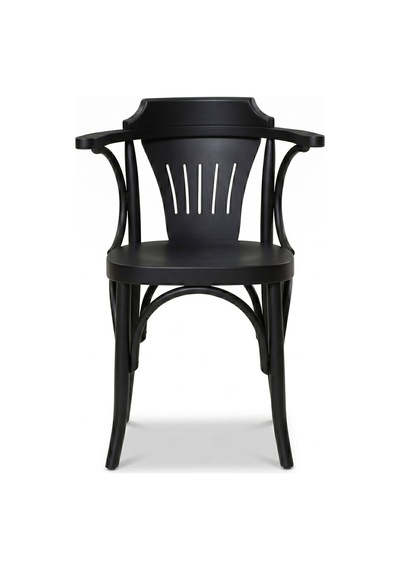 Thonet Klasik Ahşap Sandalye Siyah