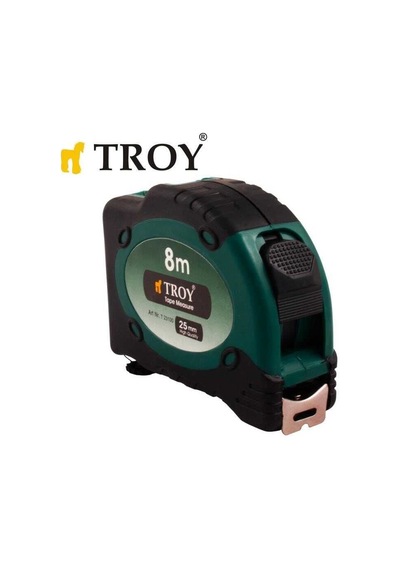 Troy 23100 Lazerli Şerit Metre 8 X 25mm 8 M