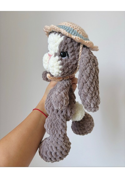 Clementine The Bunny Uyku Arkadaşı Beyaz - Gri