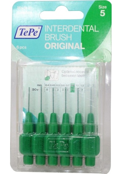 Tepe Blisterlı Arayüz Fırçası 0.8 MM 6'lı
