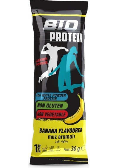 Bio Protein Muz Aromalı Protein Tozu 30 G 2 Adet