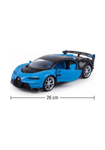 Lamborgini 1:16 Ölçekli Kumandalı Şarjlı 6 Fonksiyon Açılır Kapı Hızlı Oyuncak Yarış Arabası Mavi