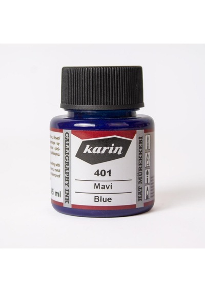 Karin Hat Mürekkebi 45Ml Mavi 401