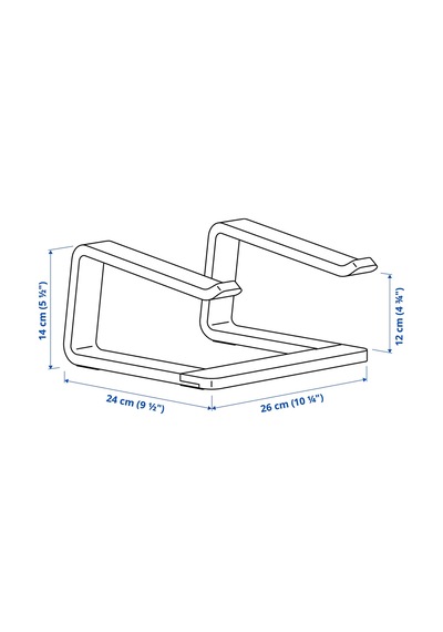 Stenerik Laptop Desteği, Beyaz