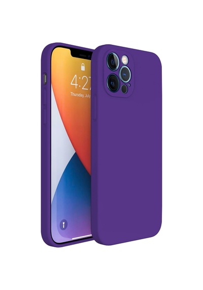 Apple Uyumlu iPhone 13 Pro Max Kılıf FitCase PremiumS Silikon Arka Kapak