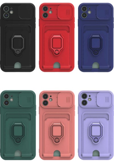 Apple Uyumlu iPhone 11 Kılıf ​Zore Pelit Kapak-Pembe