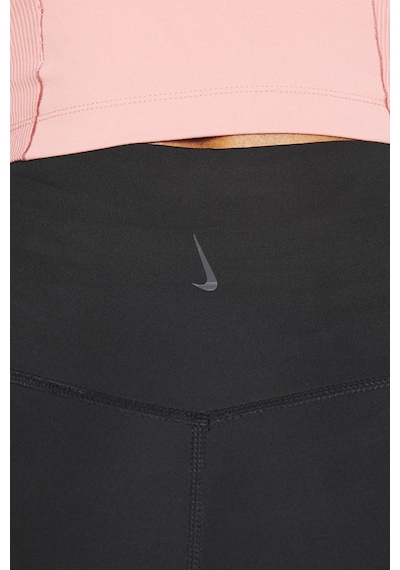 Nike Yoga Women's High Rise Leggings Yüksek Belli 7/8 Boy Toparlayıcı Tayt Siyah