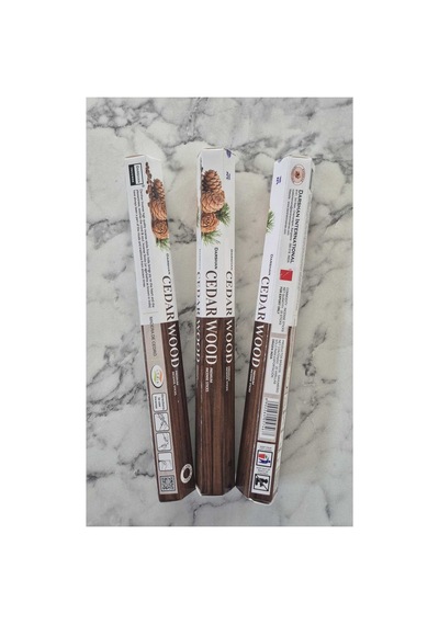 Sedir Ağacı Tütsüsü 3 Paket 60 Çubuk