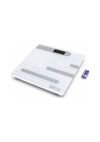 İbico İ11-024 Cam Banyo Baskül Terazi Tartı 26x26cm 180kg/50gr Pilli Dijital Lcd Ekran Renkli Cam Diğer