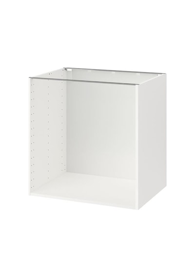 Ikea Metod Alt Dolap İskeleti, Beyaz, 80x60x80 Cm