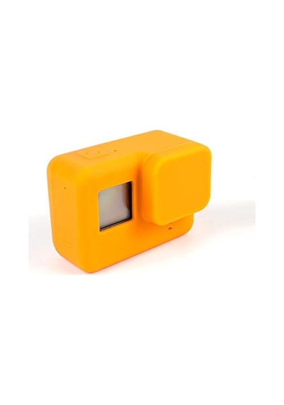 Ayrex Hero 5 Uyumlu Silikon Lens Ve Koruyucu Kılıf Pembe