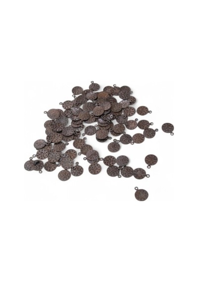 Tuğra Bakır 10 Mm Pirinç Pul Payet 20 Gr 60 Adet