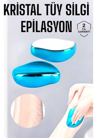 Epilasyon - 601 - Aleti Bacaklar Kollar İçin Yıabilir Kristal Epilatör - Shopılke - Tüy Silgi
