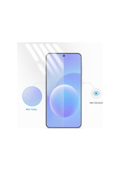 Samsung Uyumlu Galaxy A57 Mat Ekran Koruyucu 9h Nano Şeffaf