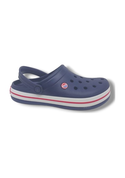 Zerhan Cflex 145 Unisex Lacivert Kırmızı Beyaz Sabo Terlik Sandalet Lacivert