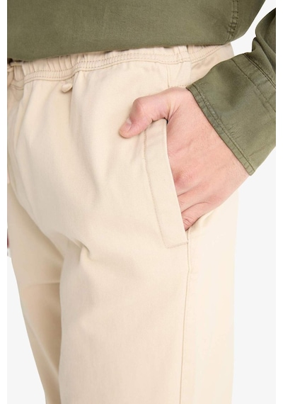 Defacto Jogger Fit Beli Bağcıklı Üç Cepli Pantolon F4680ax25aubg206 Bej Defacto Jogger Fit Beli Bağcıklı Üç Cepli Pantolon F4680ax25aubg206 Bej
