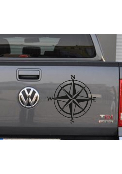 Oto Pusula Off Road, Travel Araba Sticker