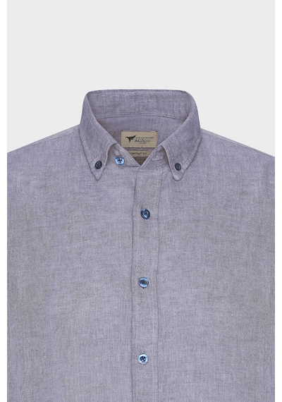 AC&Co / Altınyıldız Classics Erkek Lacivert Comfort Fit Rahat Kesim Düğmeli Yaka Casual Keten Gömlek 4A2022200085LACXL Lacivert AC&Co / Altınyıldız Classics Erkek Lacivert Comfort Fit Rahat Kesim Düğmeli Yaka Casual Keten Gömlek 4A2022200085LACXL Lacivert