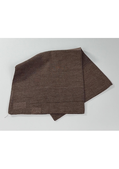 Miray Pano Pamuk Eşarp - 95 X 95 - 0623 Kahverengi