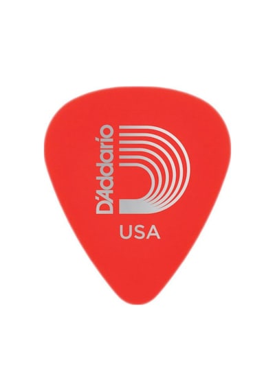 Daddario 1drd1 Gitar Penası 3 Adet Duralin Kırmızı