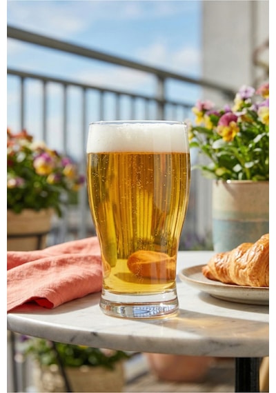 Lav Belek Cam Bira Bardağı 6'lı 580 ml